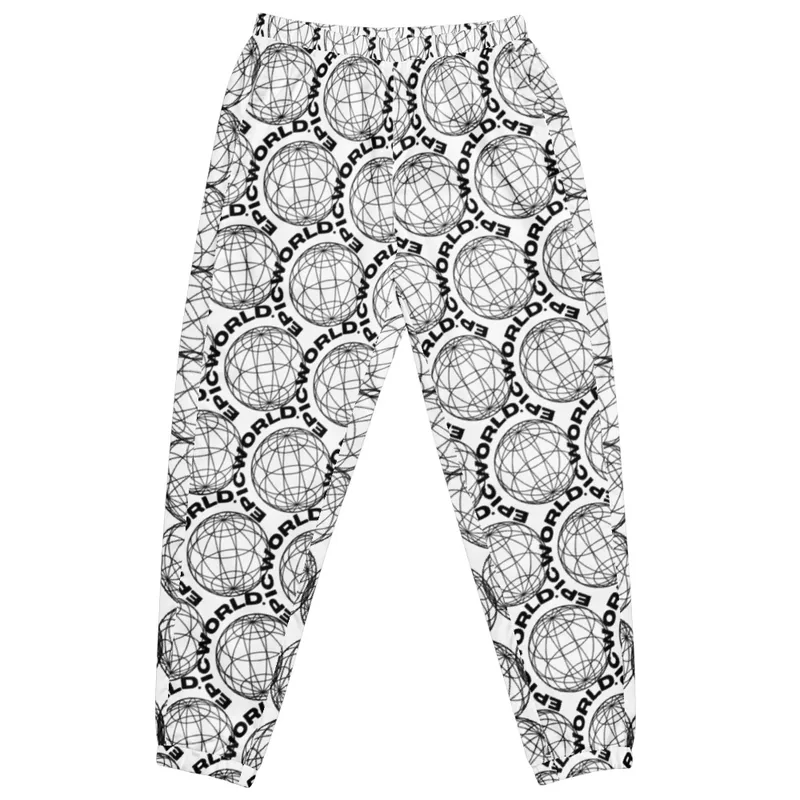 EPICWORLD all-over print track pants